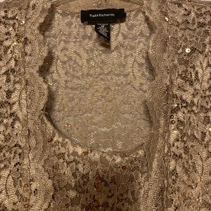 2 piece sequence dress with matching jacket